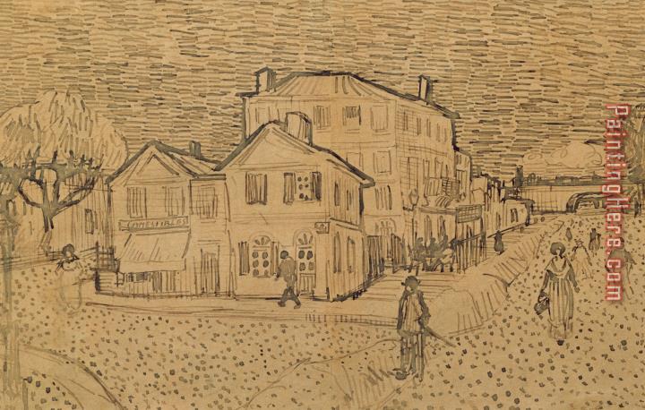 Vincent van Gogh The Artists House In Arles